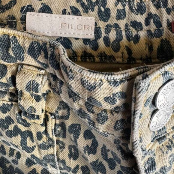 Anthro Pilcro and The Letterpress The Wanderer Relaxed Jeans Animal Print size29 - Picture 5 of 10